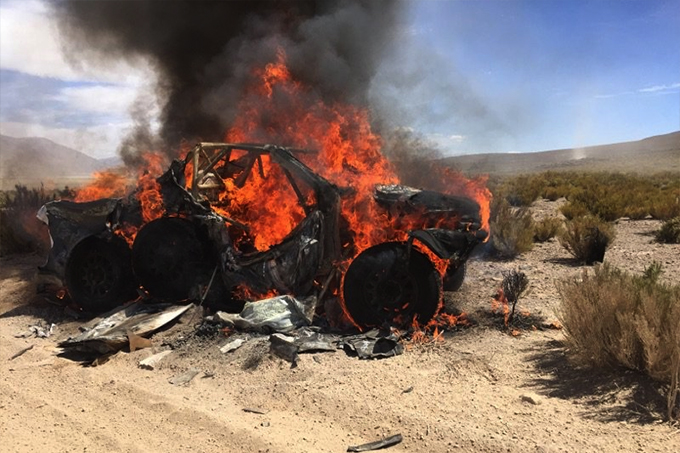 Overdrive Toyota Hilux Ten Brinke Dakar 2016